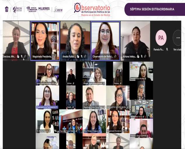 OBSERVATORIO DE PARTICIPACIÓN POLÍTICA INTEGRARÁ GRUPO DE TRABAJO EN FAVOR DE LA DEMOCRACIA PARITARIA, RUMBO AL PROCESO ELECTORAL